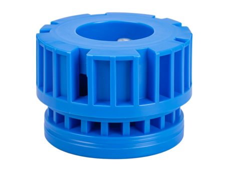 Plastic Wall Plug Anchor for Drywall and Masonry Installation Isolated on Transparent Background