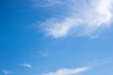 初冬の空　青空と雲33