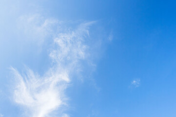 初冬の空　青空と雲41