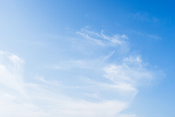 初冬の空　青空と雲51