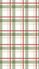 Obraz premium Christmas Plaid