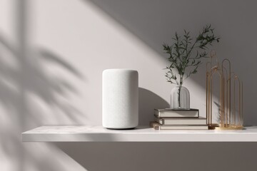 Contemporary Minimalist Shelf Decor