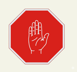 Obraz premium stop sign isolated on white