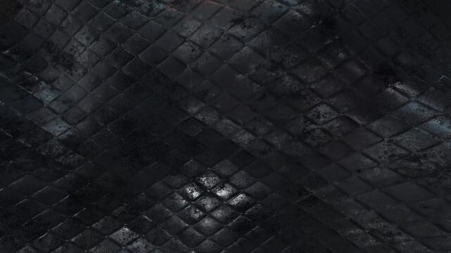 Close up of black snake skin