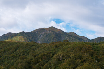 Fototapeta premium 日本の山岳風景