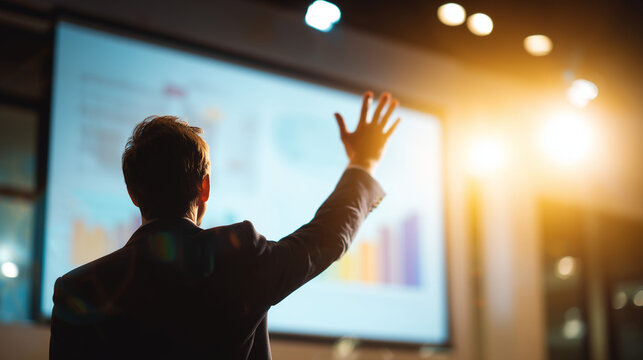 business presentation speaker, corporate seminar presenter
