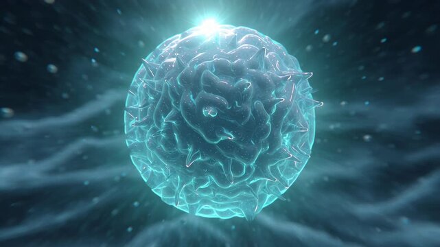 Protective Vaccine Shield Virus Defense Animation