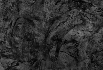 Dark cement wall background in vintage style for graphic design or wallpaper.