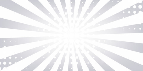 Ray sun light. Sunburst background. Radial circle line. Pattern starburst. Comic beam lines. Sun effect rays. Abstract firework. Concentration stripe. Cartoons lightning style. Vector illustration