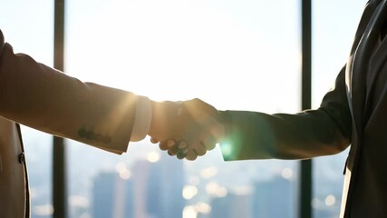 4K handshake image, business deal concept, partnership, cooperation, success, agreement, collaboration, trust, introduction