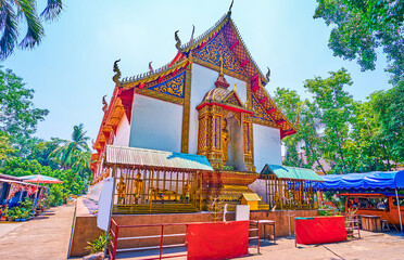 The Viharn of Wat Si Koet, Chiang Mai, Thailand
