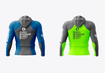 Men’s Rashguard Jersey Mockup