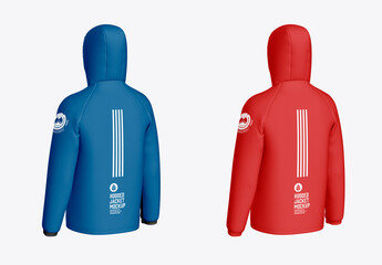 Hooded Jacket Mockup