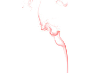 Abstract red swirls on a dark background evoking fluid dynamics and artistic expression