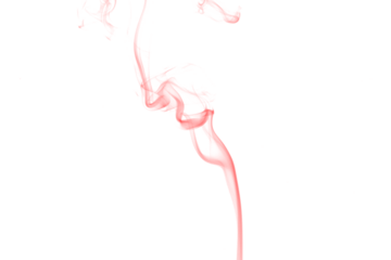 Abstract red swirls on a dark background evoking fluid dynamics and artistic expression