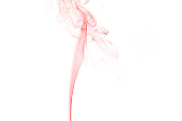 Abstract red and black swirls of light create a dramatic and mysterious visual effect against a dark background