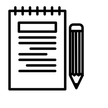 Notizblock Stift