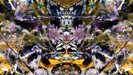 Abstract art background . Hand painting artwork on canvas .