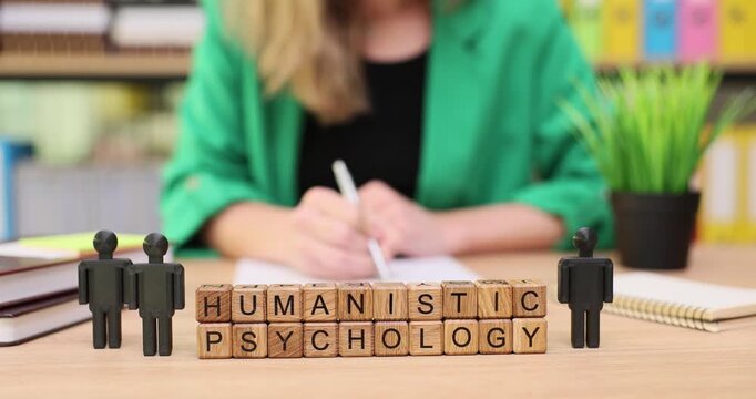Exploring humanistic psychology concepts through hands-on learning and creativity in a cozy study environment