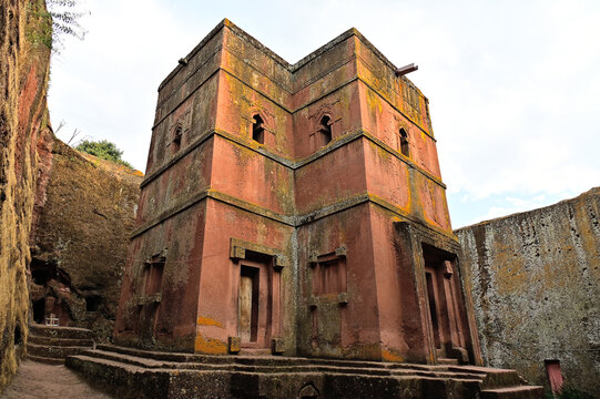 Felskirchen in Lalibela, &Auml;thiopien