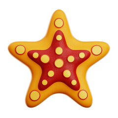Starfish 3d Illustration