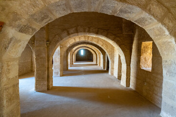 Inside the Ribat of Sousse, Tunisia