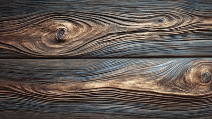 A close-up view of textured wood grain