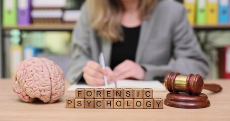 Exploring the intricate relationship between forensic psychology and the legal system through engaging activities in a vibrant study space