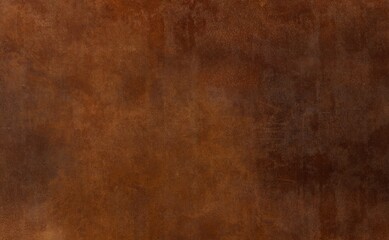 Detailed view of a rich, textured surface featuring varied rusty brown, burnt orange, and deep...