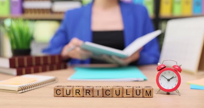 Writing and organizing curriculum plans with time management tips in a study environment