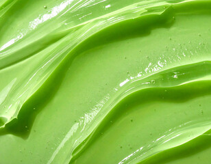 アロエジェル　化粧品　緑　テクスチャサンプル　美容　スキンケア商品