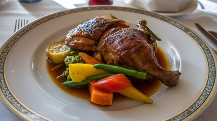 Roasted Chicken Plate