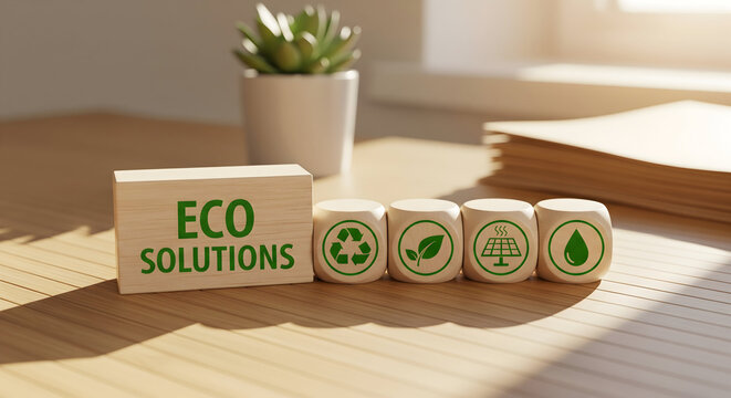 Discover eco-friendly solutions for a sustainable future with these natural wooden blocks, empowering environmental awareness and responsible choices for a greener planet