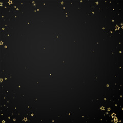 Starry night fairy tale background.