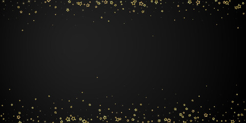 Christmas spirit. Scattered falling stars.