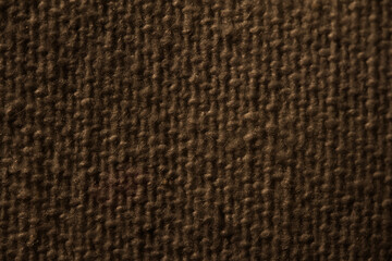 Fototapeta premium Brown Woven Fabric Texture Close-Up Background