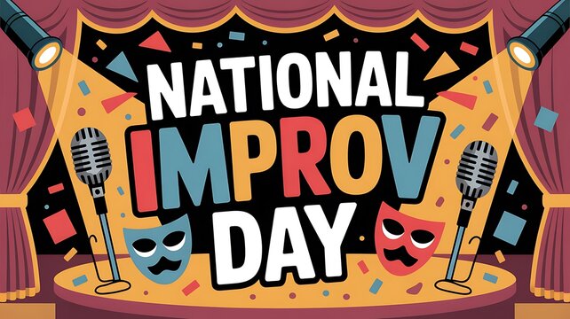 Celebrate national improv day with comedy and laughter