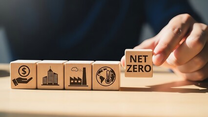 Achieving net zero emissions building blocks for a sustainable future with investment in green energy and carbon neutrality initiatives