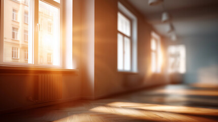 Obraz premium Renovation old flat during restoration refurbishment work faceless property refurbishment defocused interior construction background property improvement restoration building