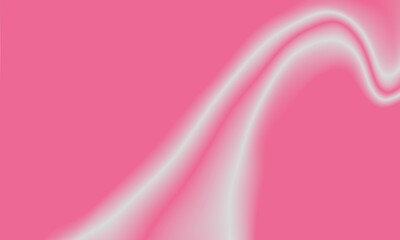 Bright flowing pink gradient with soft curves