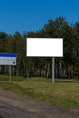 billboards on city streets and along roads