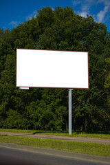billboards on city streets and along roads
