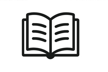 Open book with blank pages showing potential for creativity and new ideas in a learning environment