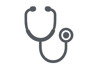 Stethoscope used in a medical setting for patient examinations and health assessments