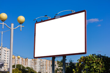billboards on city streets and along roads