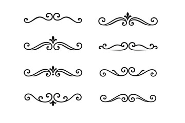 Obraz premium Elegant decorative borders suitable for various design projects and art applications