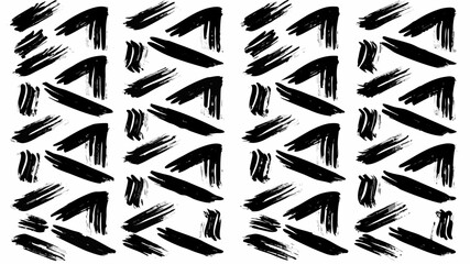 Dynamic brush strokes create an artistic, modern pattern, perfect for bold designs or adding an edgy touch to your creative projects and backgrounds