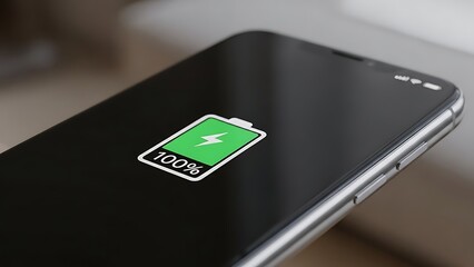 cellphone battery full charge fulfilled