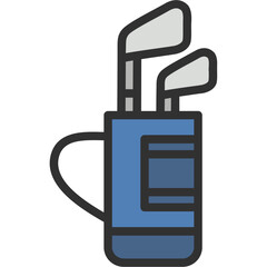 Golf Bag Icon