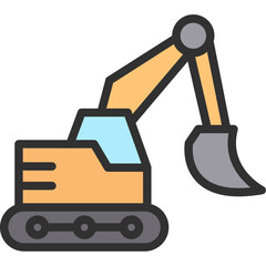Excavator Icon